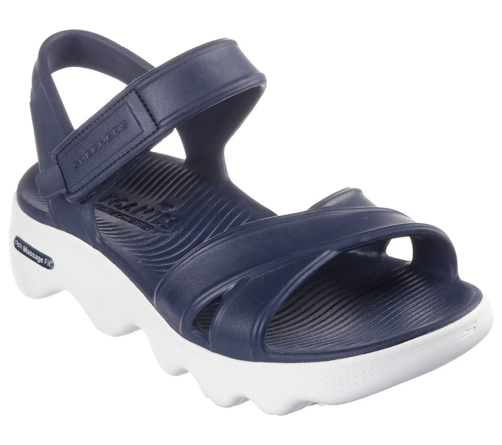 Women Skechers Foamies: Massage Fit Sandal - Heartfelt