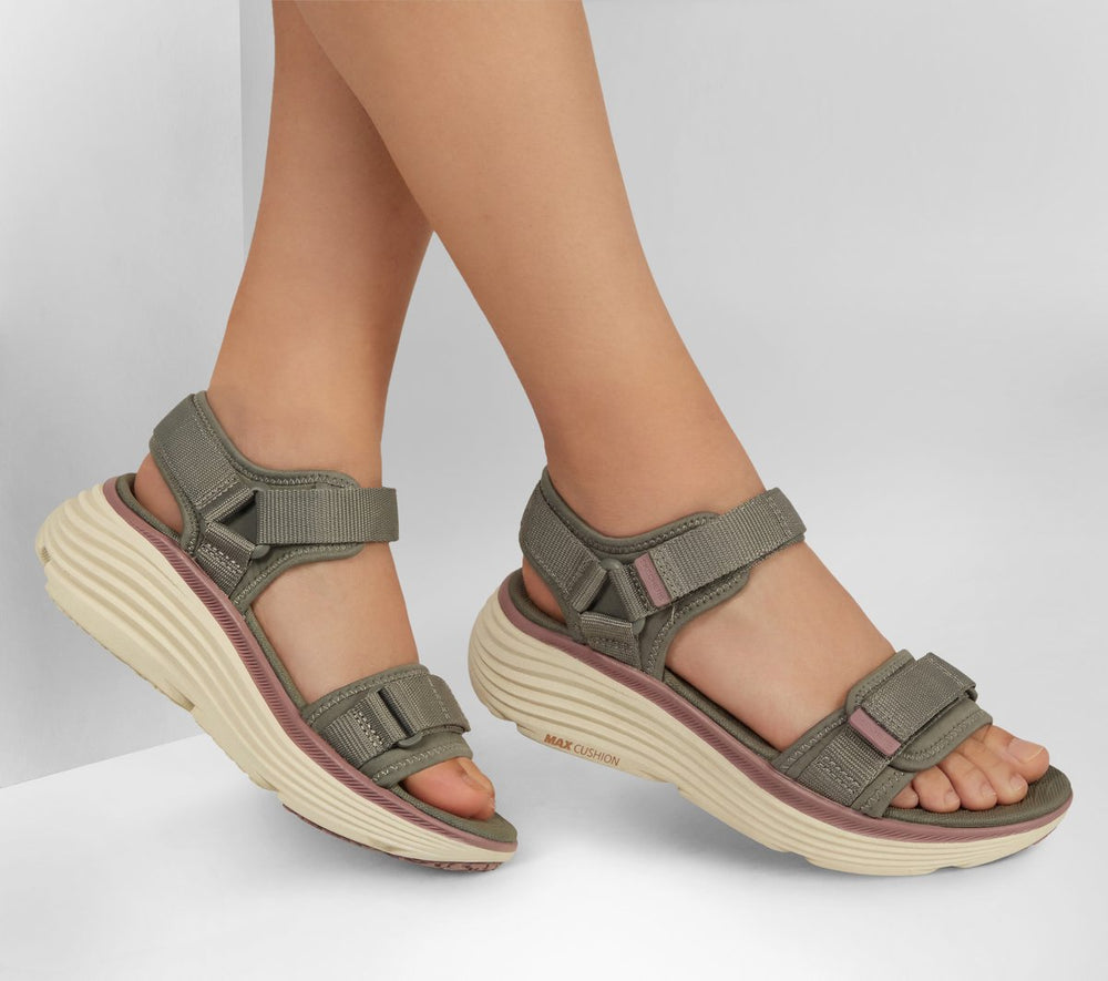Women Skechers Max Cushioning Endeavour Sandal - Miranda
