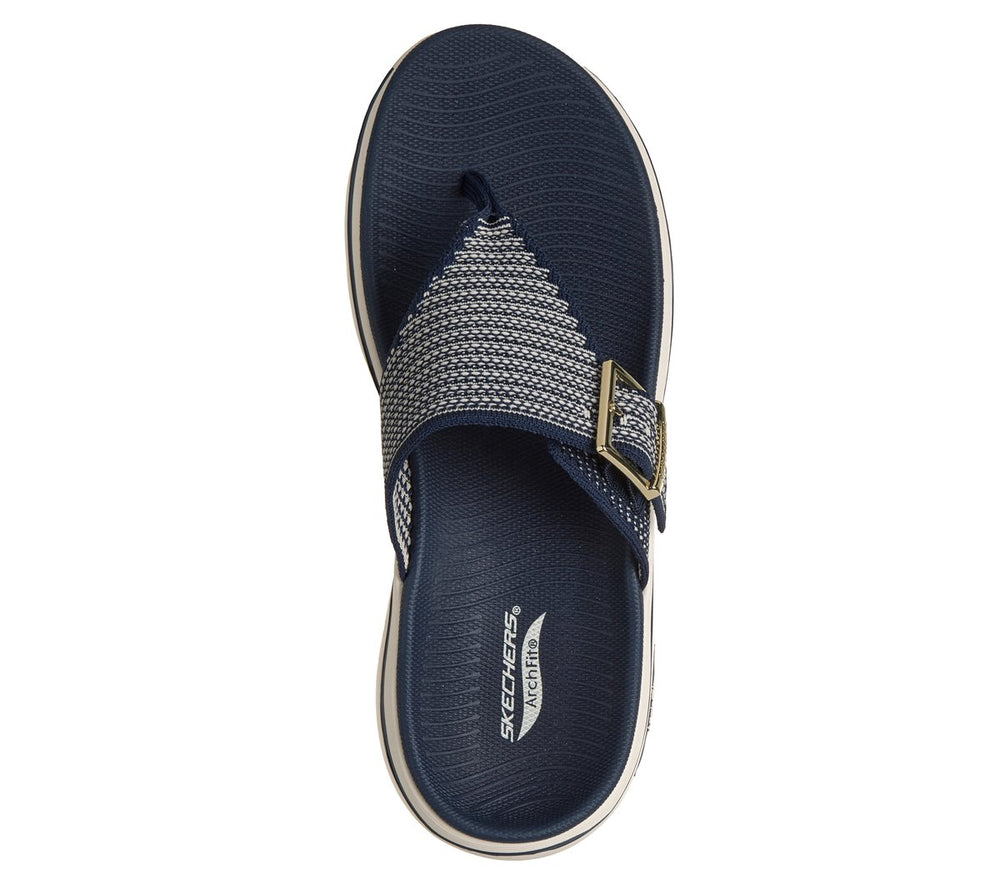 Women Skechers GO WALK Arch Fit 2.0 Sandal - Resort Day