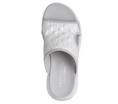 Women Skechers Contour Foam Sandal - Cozy Fit Costal Air