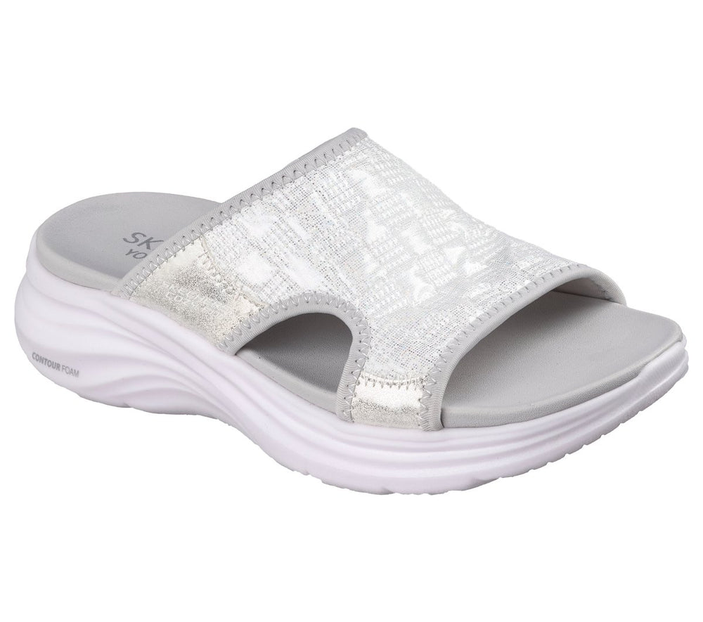 Women Skechers Contour Foam Sandal - Cozy Fit Costal Air