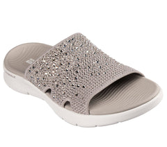Women Skechers GO WALK Flex Sandal - Glitz