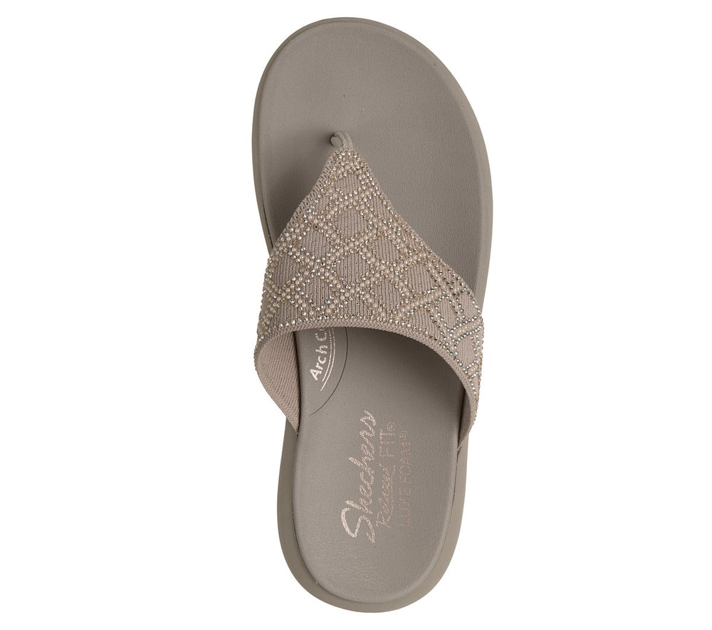 Women Skechers Relaxed Fit: Asana Luxe - Keep Dazzling