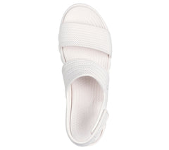 Women Skechers Foamies: Arch Fit Footsteps - Sunny Days