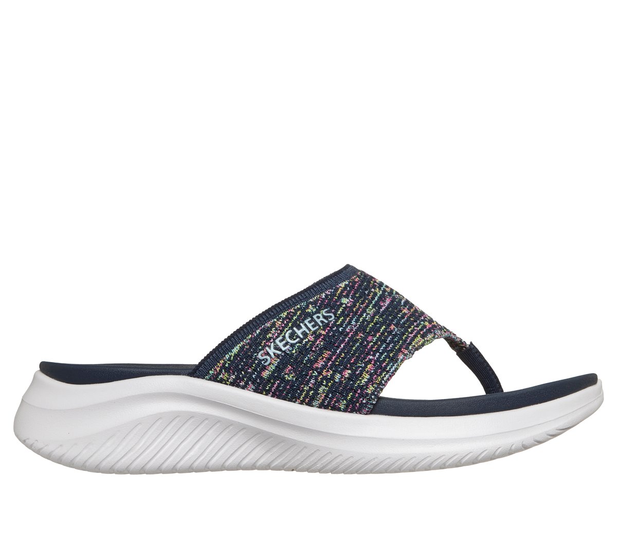 Women Skechers Ultra Flex 3.0 Sandal - Confetti Dreams