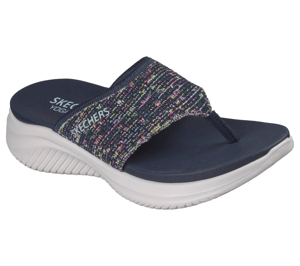 Women Skechers Ultra Flex 3.0 Sandal - Confetti Dreams