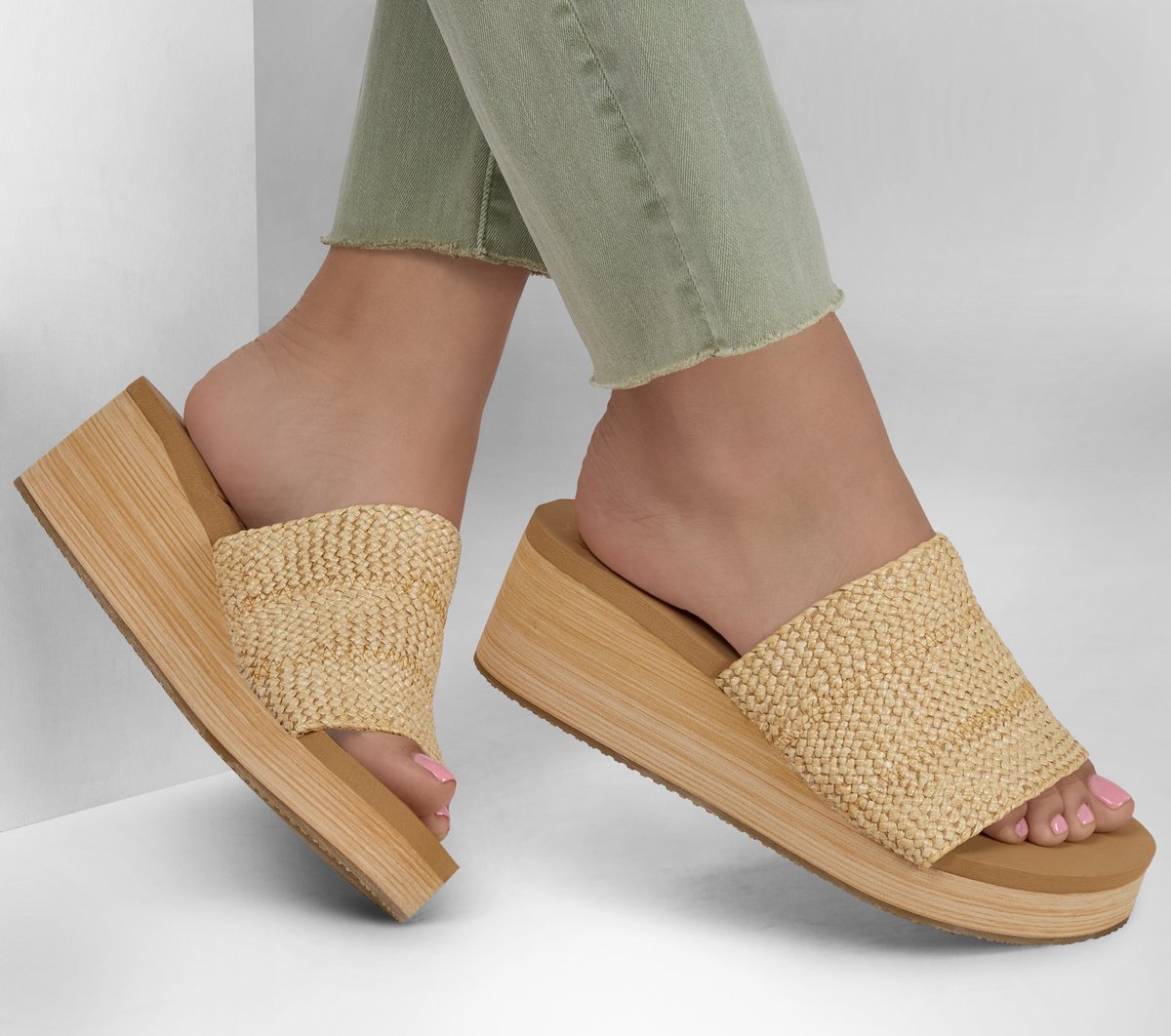 Women Skechers Summers - Salt Spray