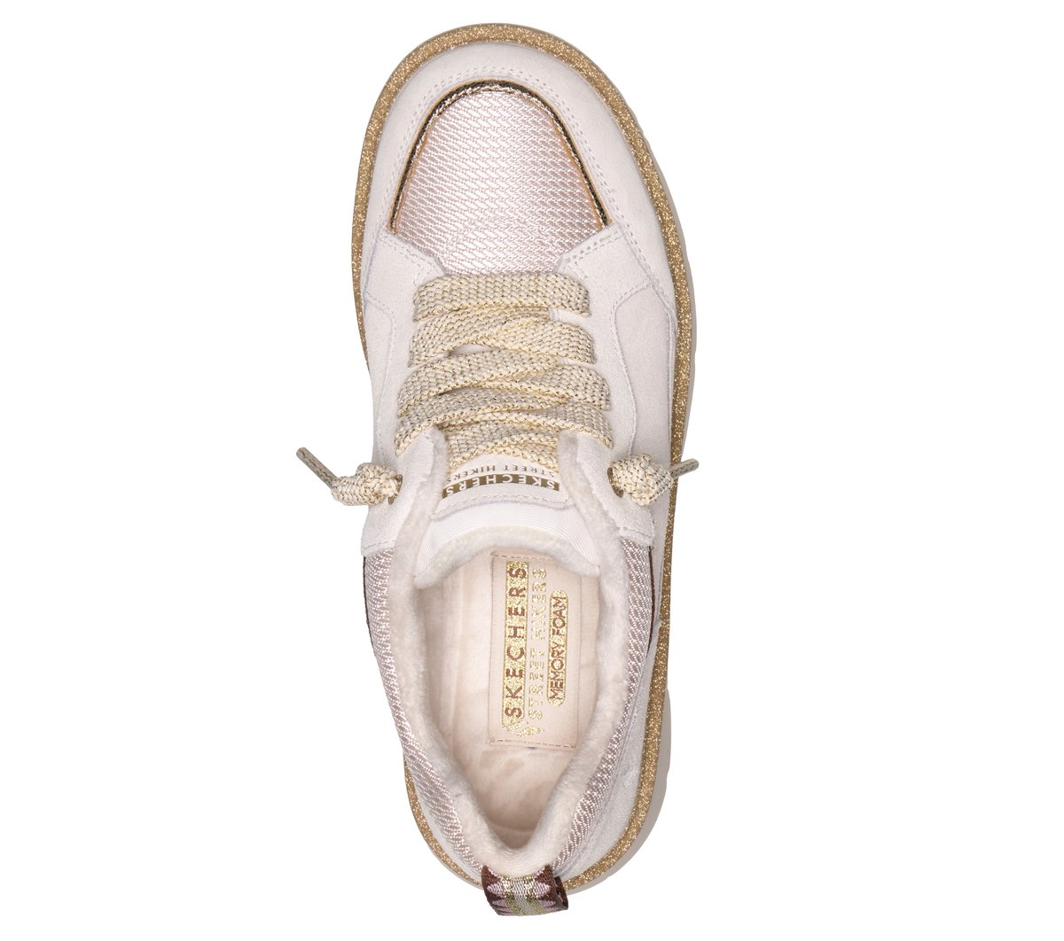 Women Skechers Keepsakes Cozy - Street Hiker Glimmer