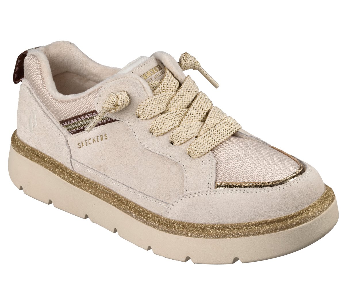 Women Skechers Keepsakes Cozy - Street Hiker Glimmer