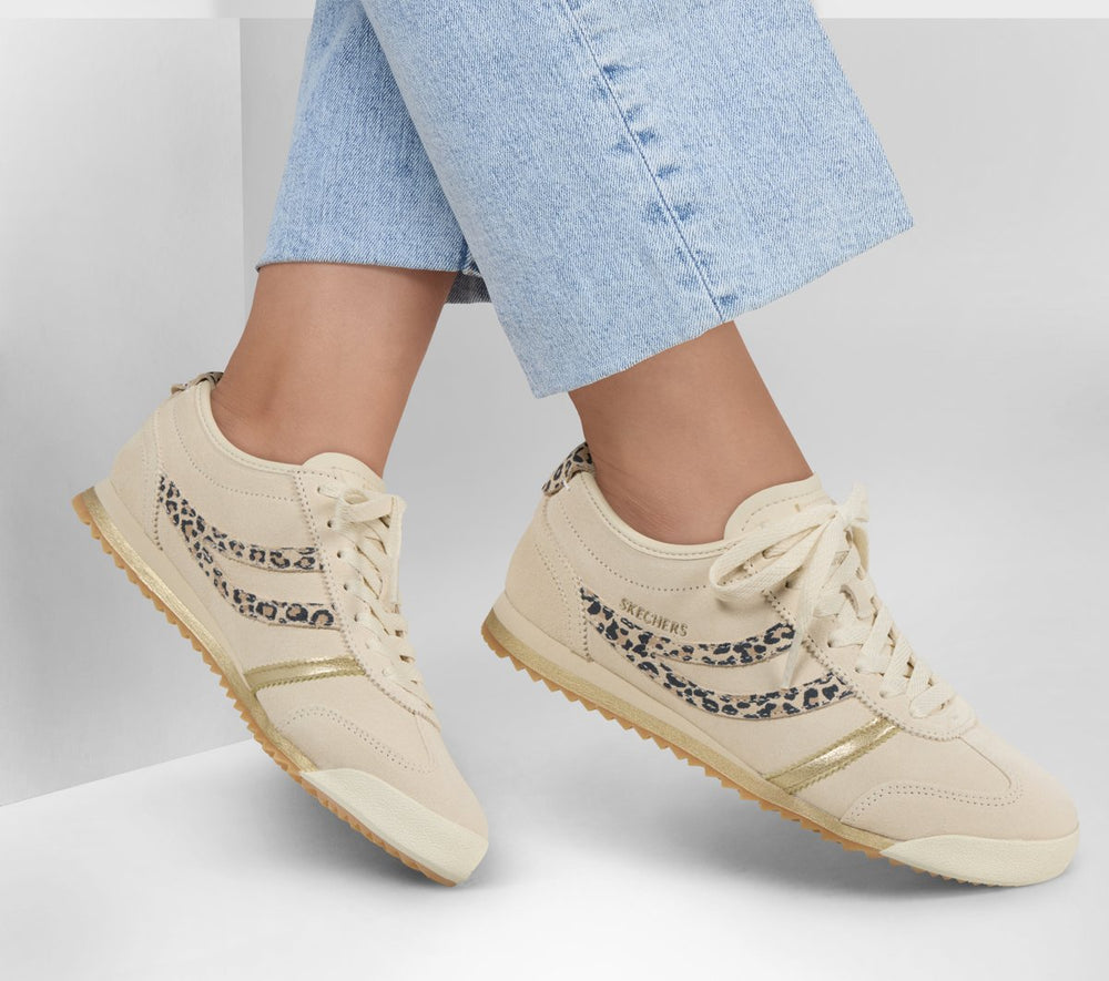 Women Skechers Topnotch - Lively Leopard