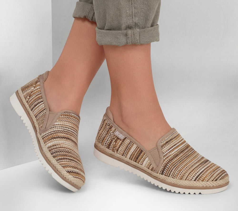 Women Skechers BOBS Flexpadrille LO - Sunny Stripes