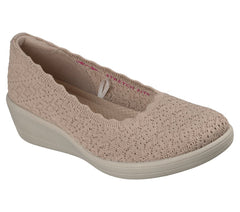 Women Skechers Relaxed Fit: Newport Wedge - Softly Stitched