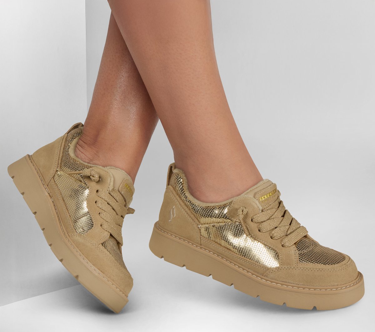 Women Skechers Keepsakes Cozy - Street Hiker Glam