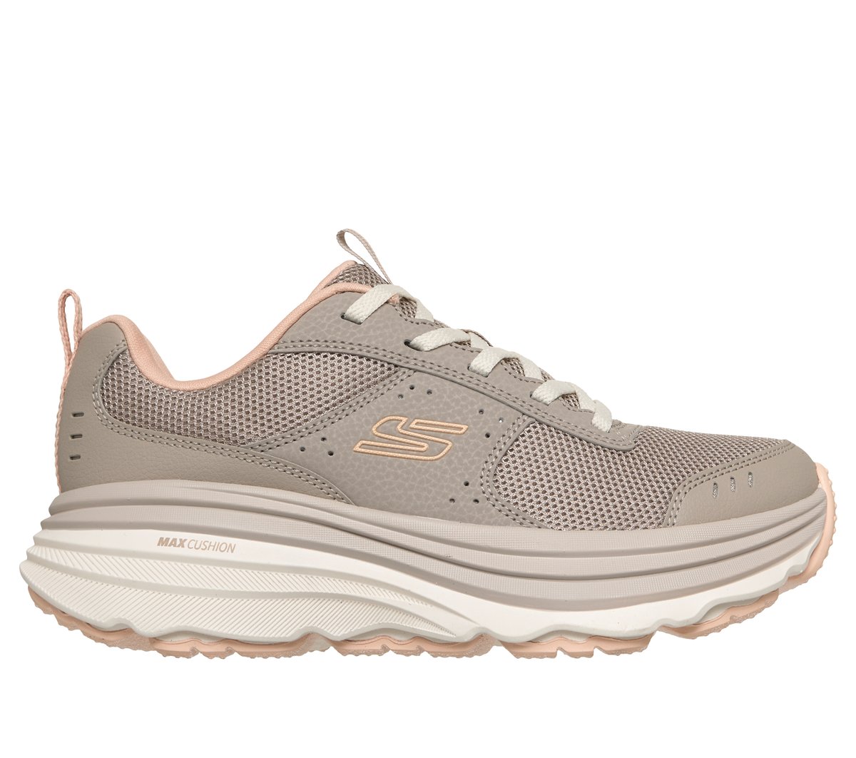Women Skechers Relaxed Fit: Max Cushioning Zirrus - Cobble Stone