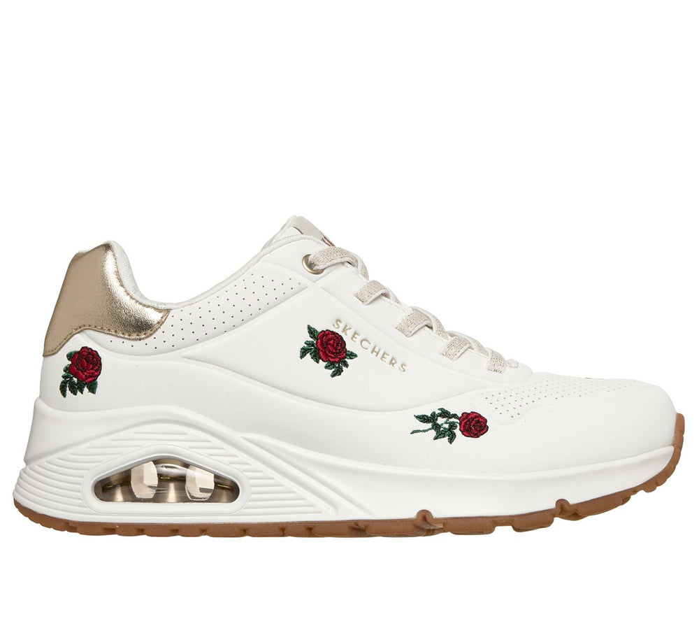 Women Skechers UNO - Champagne & Roses