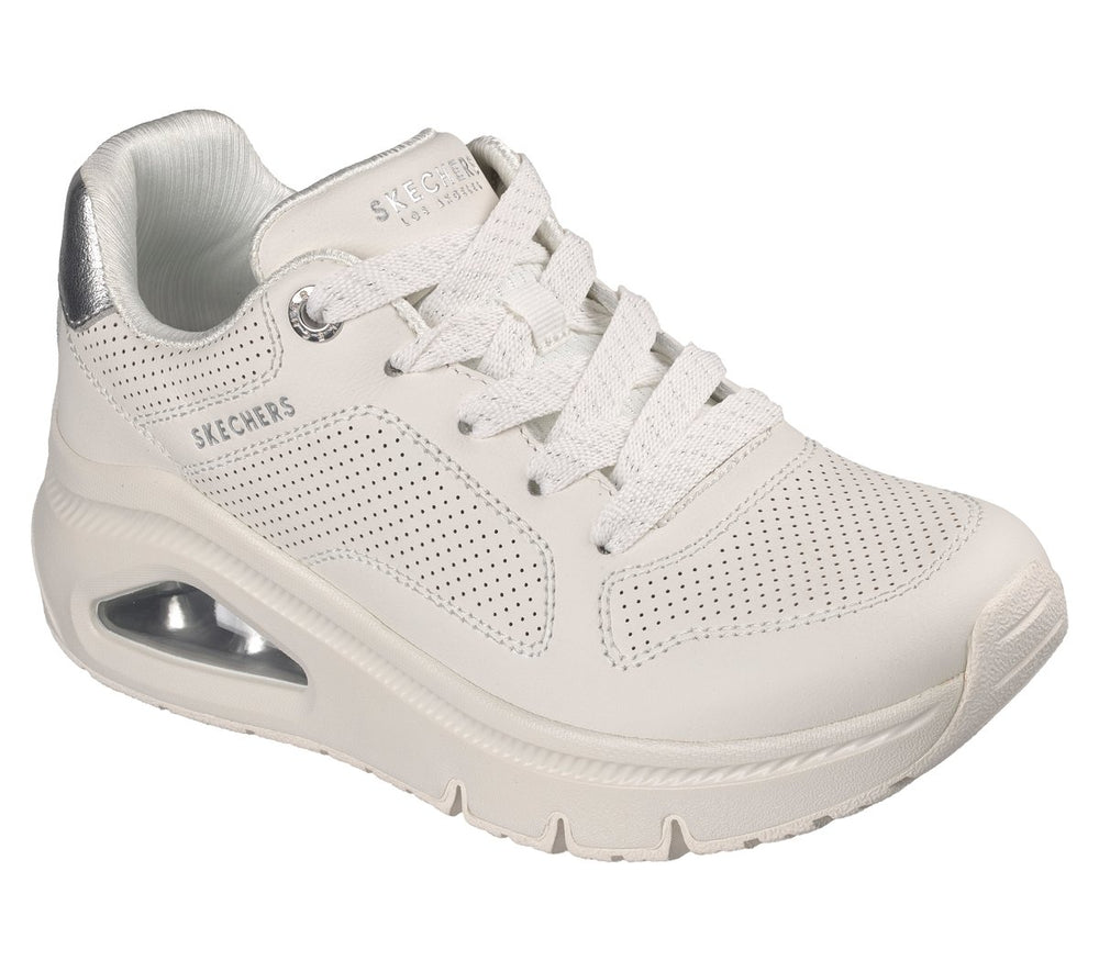 Women Skechers Premium Leather UNO Icon - Idolized Air