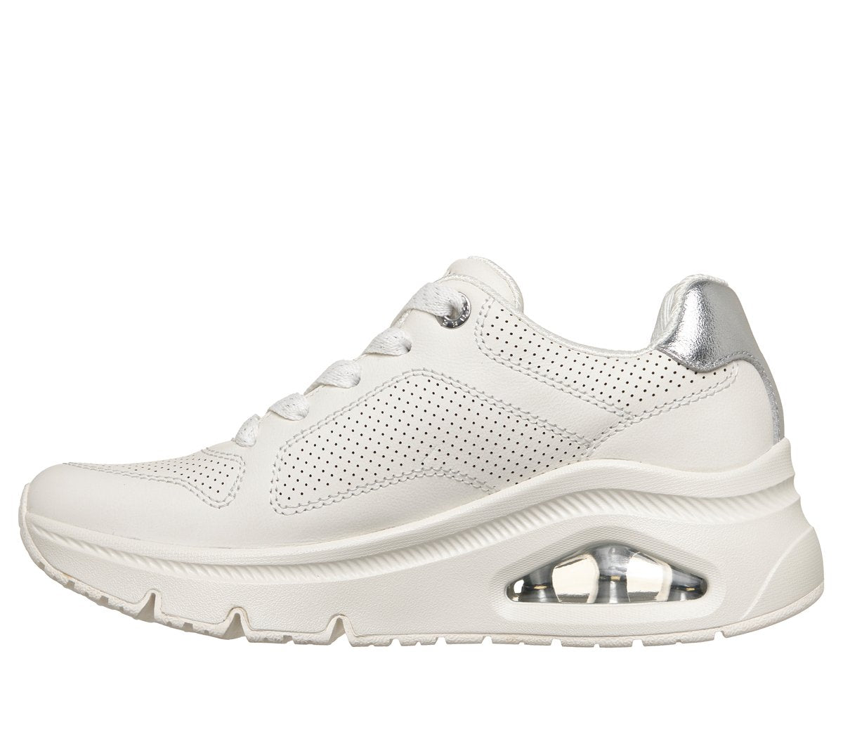 Women Skechers Premium Leather UNO Icon - Idolized Air