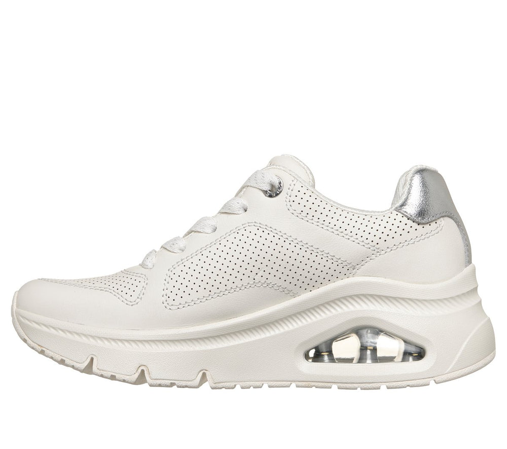 Women Skechers Premium Leather UNO Icon - Idolized Air