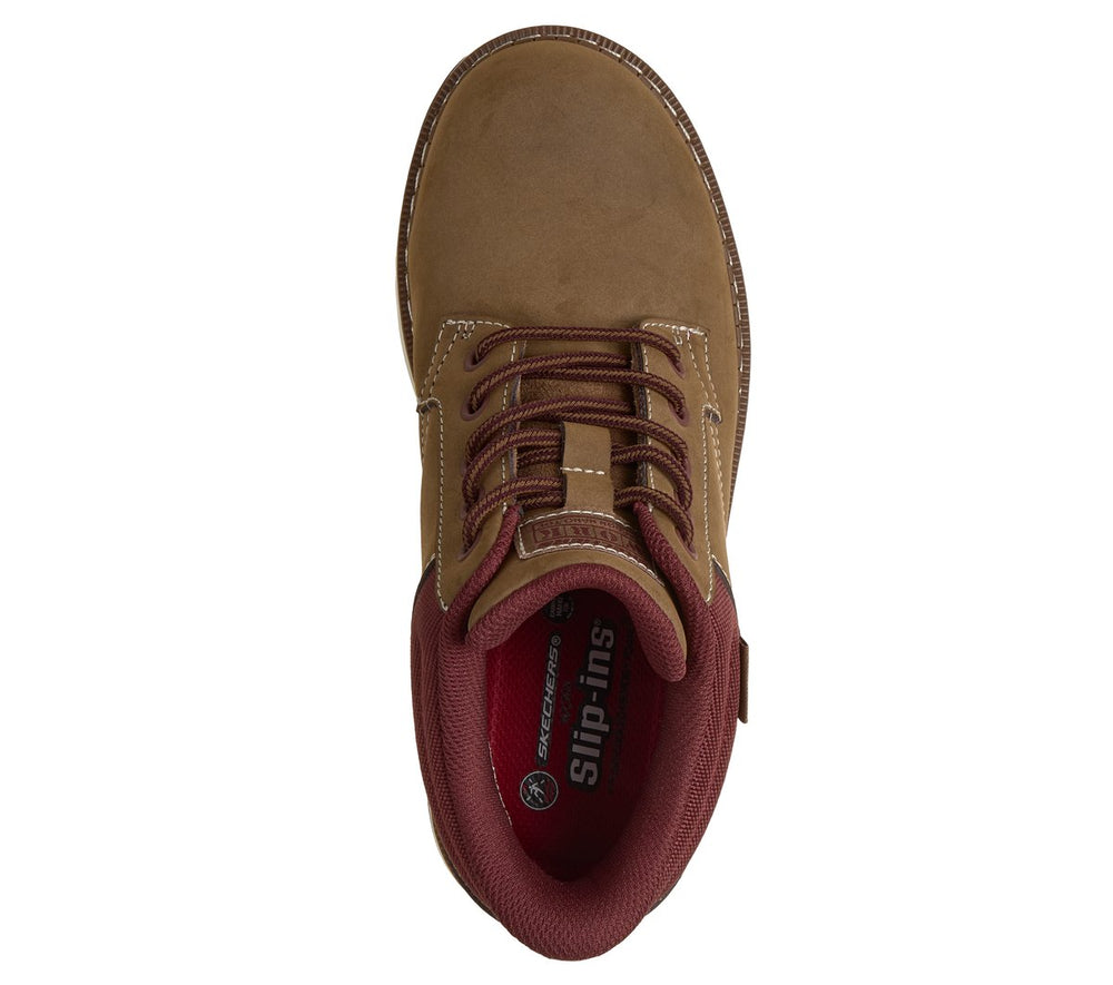 Women Skechers Slip-ins Work: Flex Boot Fallow