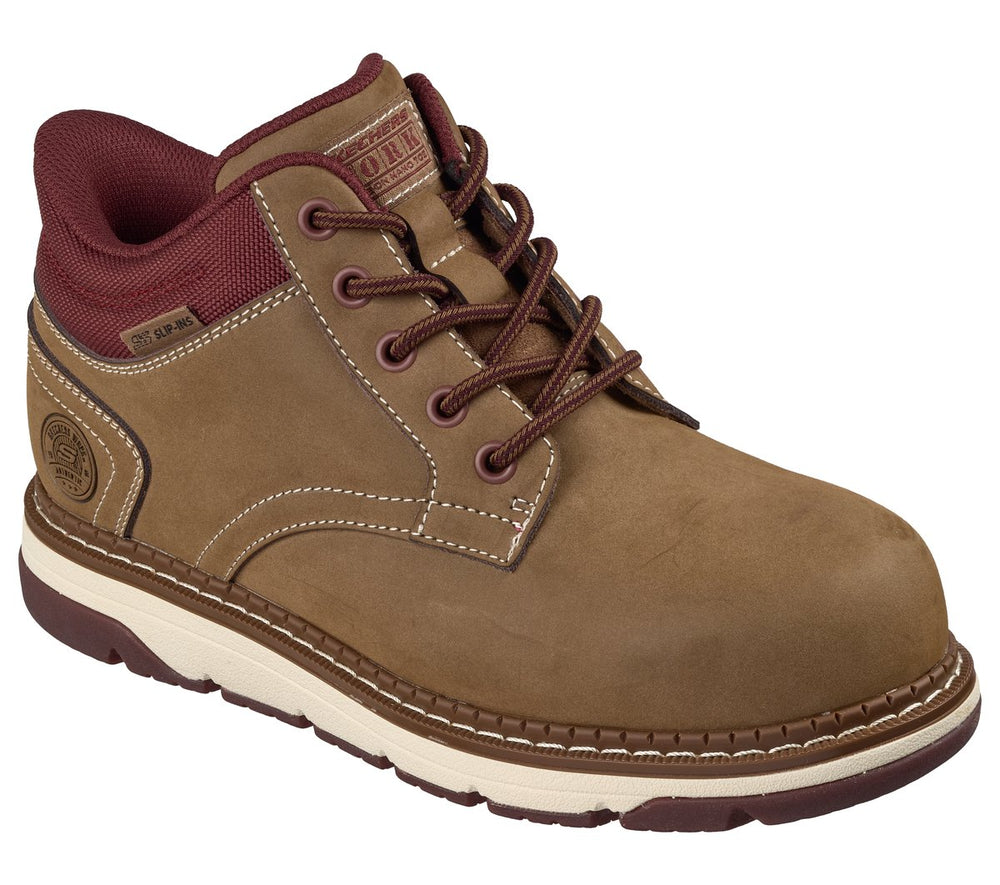 Women Skechers Slip-ins Work: Flex Boot Fallow