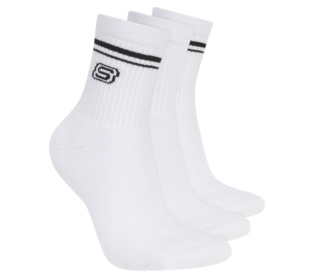 Women Skechers 3 Pack Women's Low Crew Varsity Socks