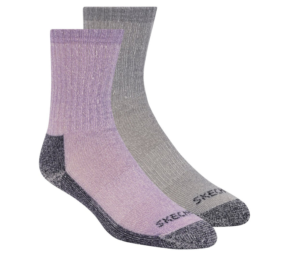 Women Skechers 2 Pack Women's Crew Wool Socks