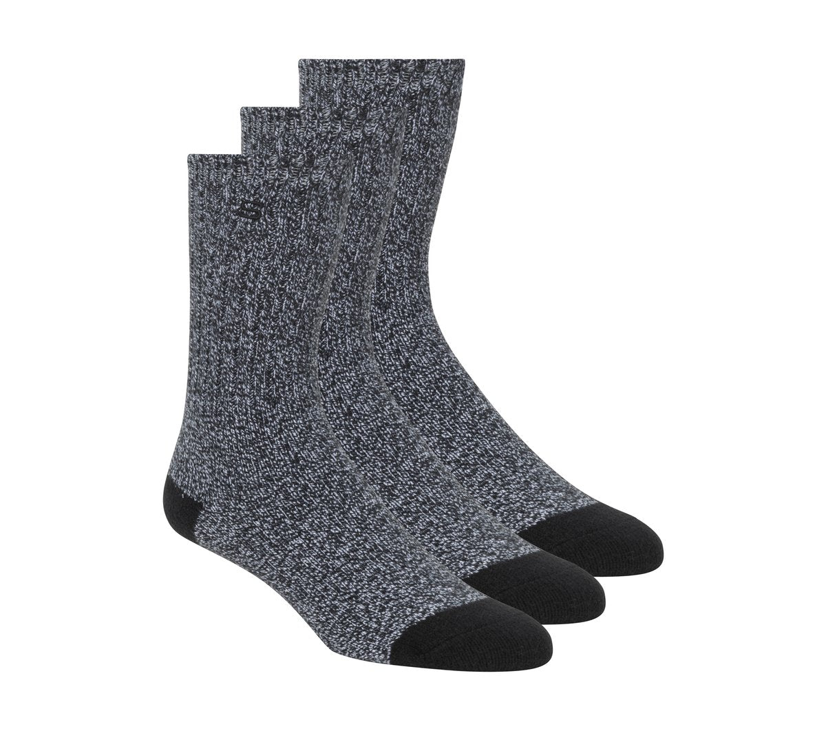 Women Skechers Super Soft Boot Crew Socks - 3 Pack