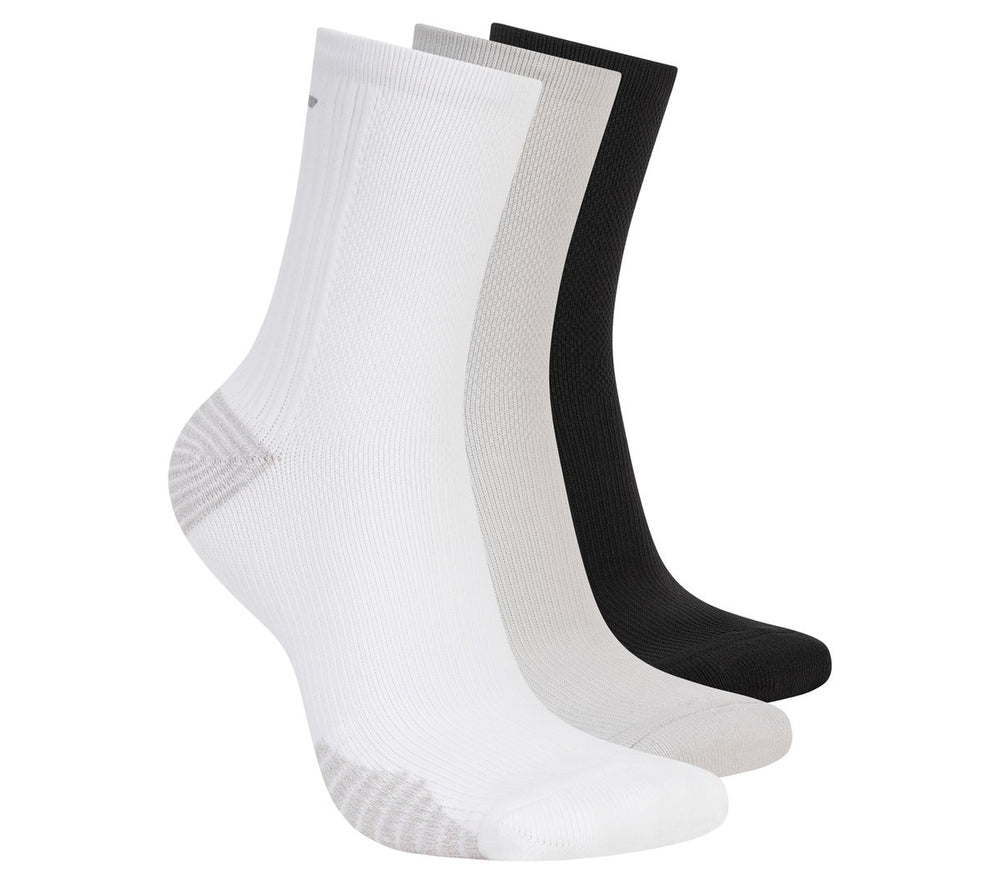 Women Skechers 3 Pack Women's Half Terry Low Crew Socks