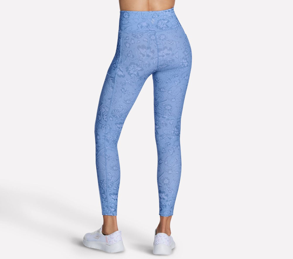 Women Skechers GO WALK Printed Full Length High-Waisted Legging