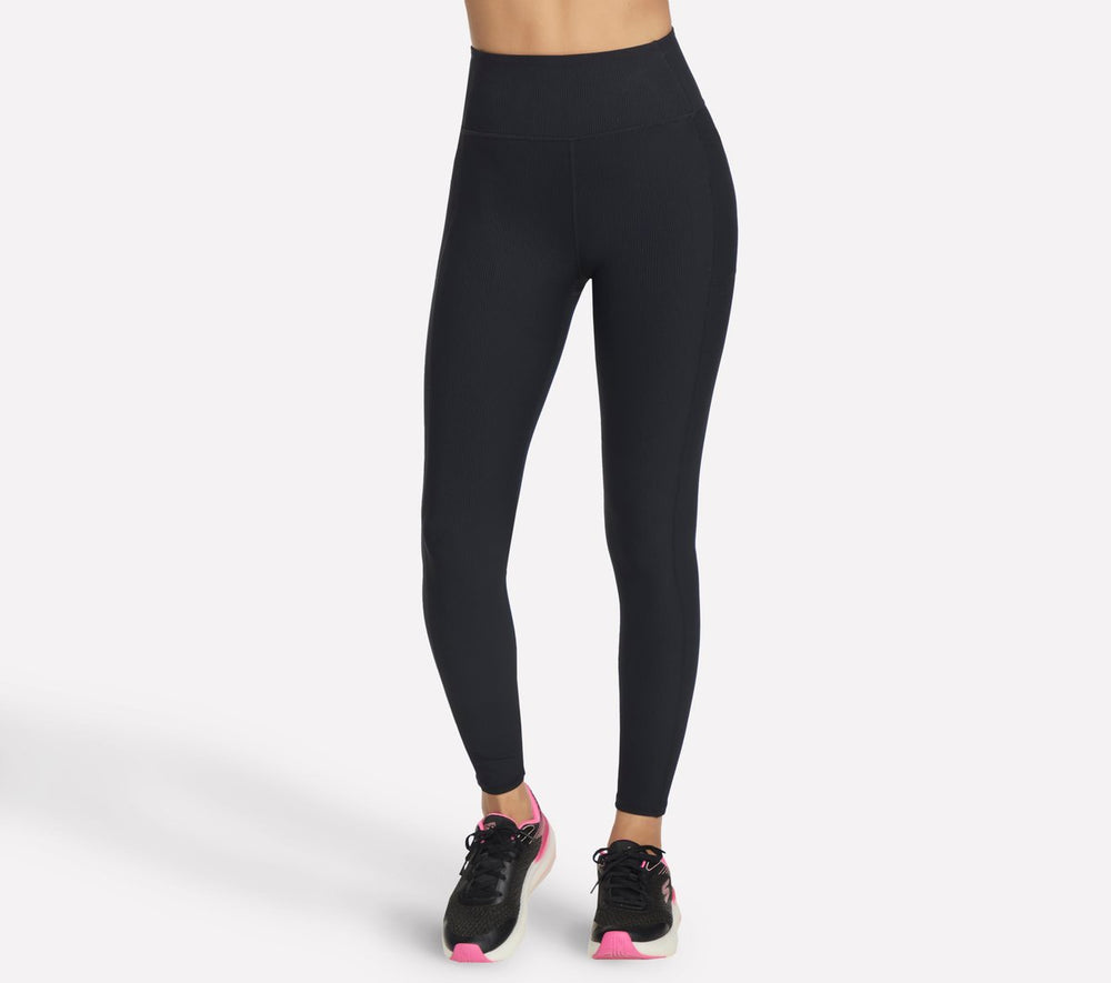 Women Skechers GO FLEX RIB Full Length High-Waisted Legging