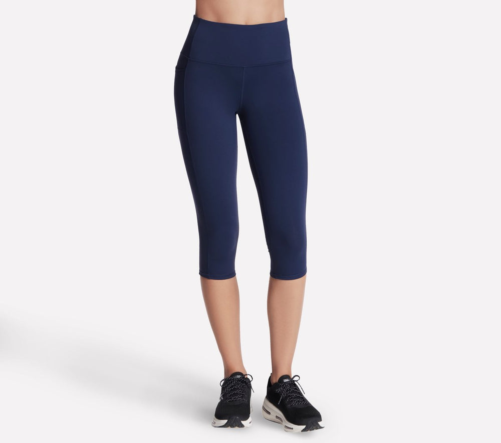 Women Skechers GO WALK High Waisted Capri