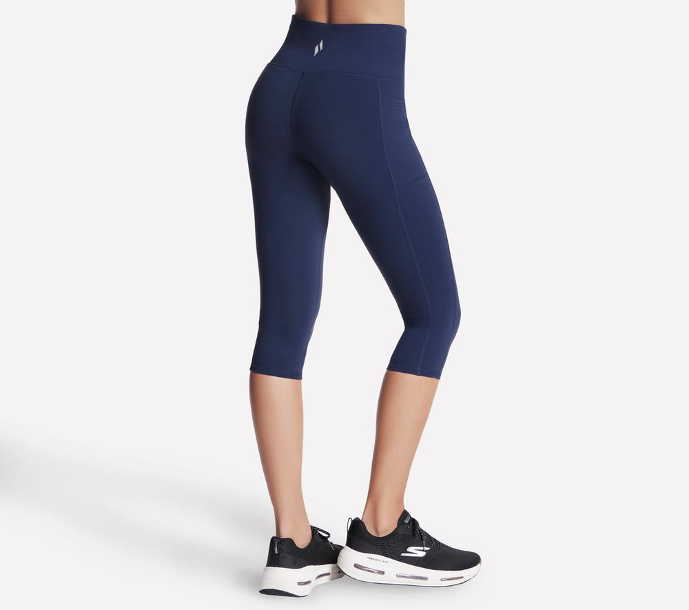 Women Skechers GO WALK High Waisted Capri