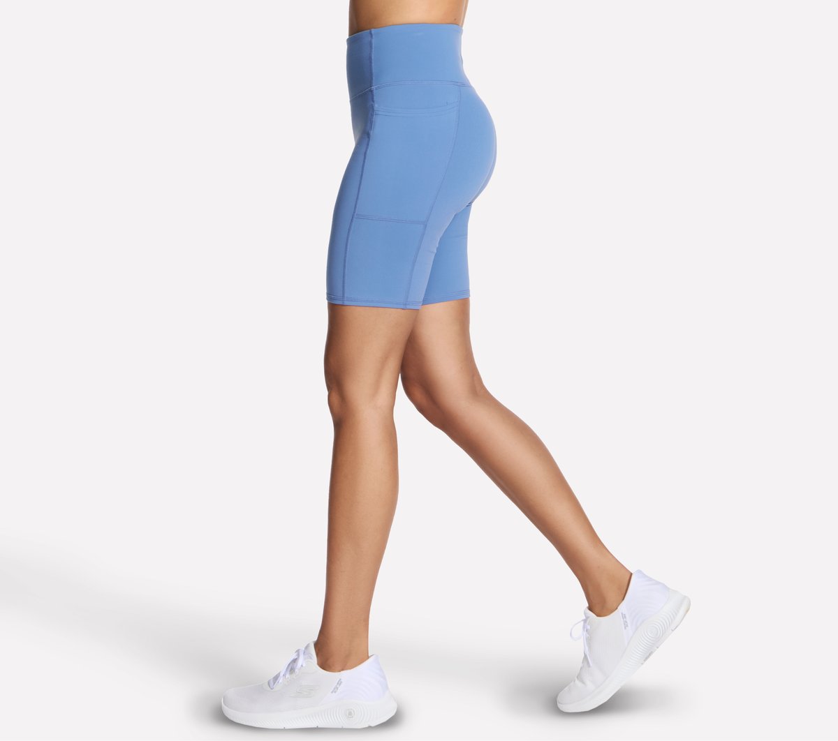Women Skechers GO WALK 8 inch Walk Short