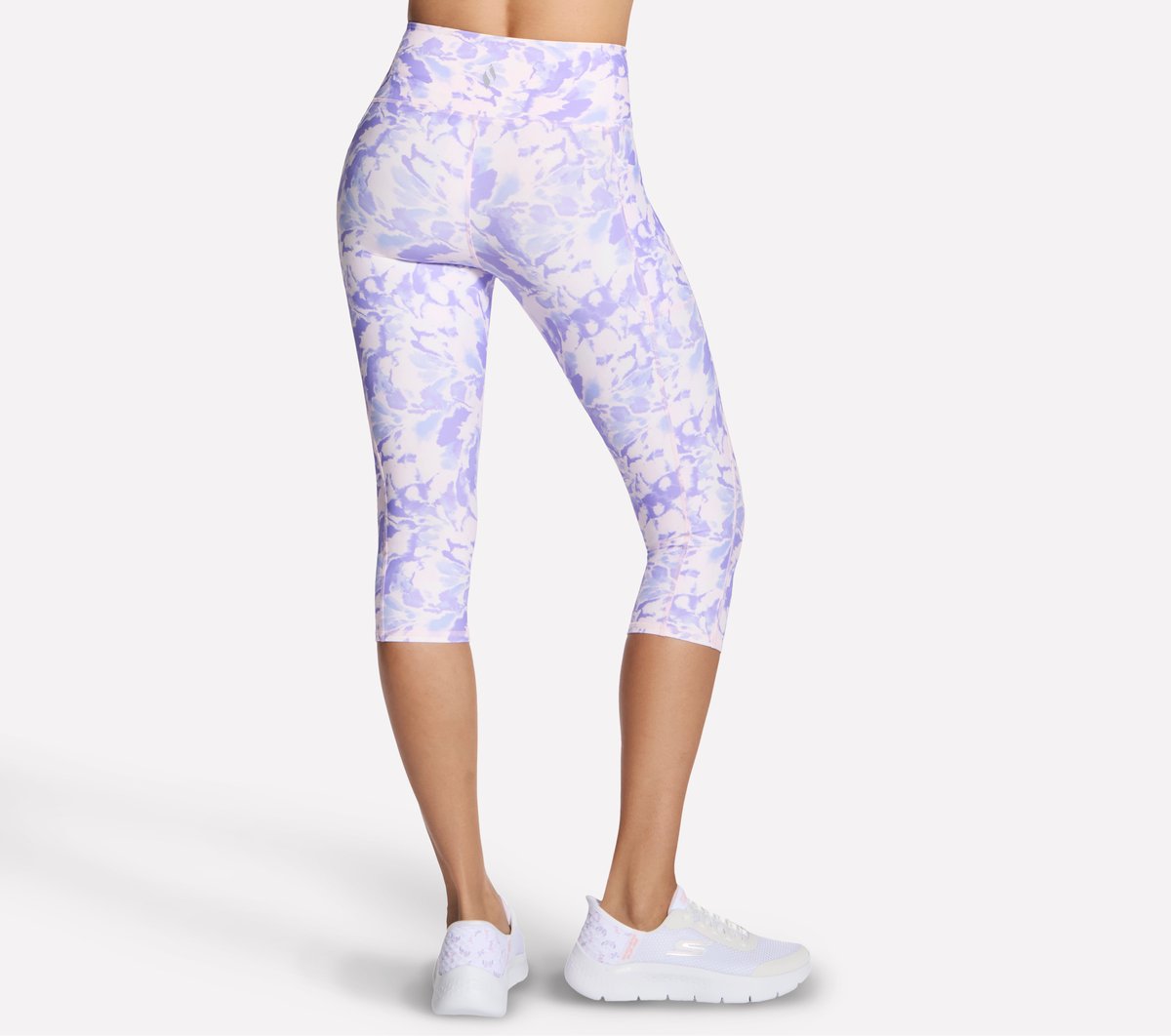 Women Skechers GO FLEX Printed High Waisted Capri