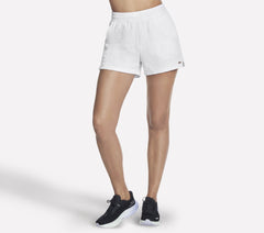 Women Skechers GO WALK Cozy Fit Diamond 4 Inch Short