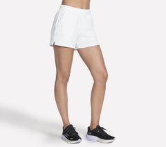 Women Skechers GO WALK Cozy Fit Diamond 4 Inch Short