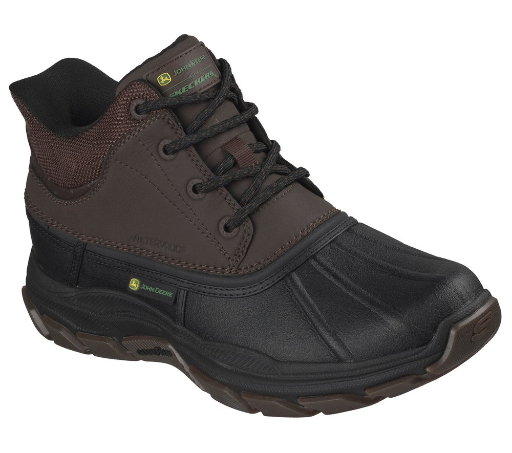 Men Skechers Slip-ins John Deere Waterproof Relaxed Fit: Respected - Swamper