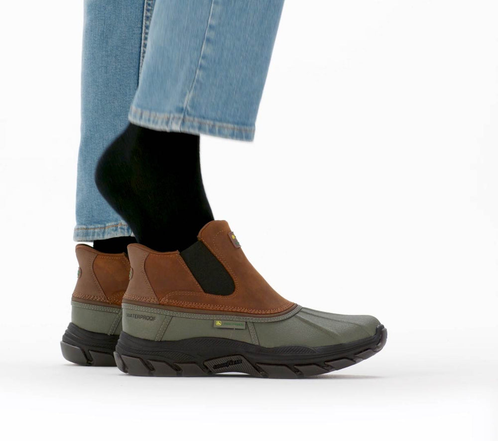 Men Skechers Slip-ins John Deere Waterproof Relaxed Fit: Respected - Langdon