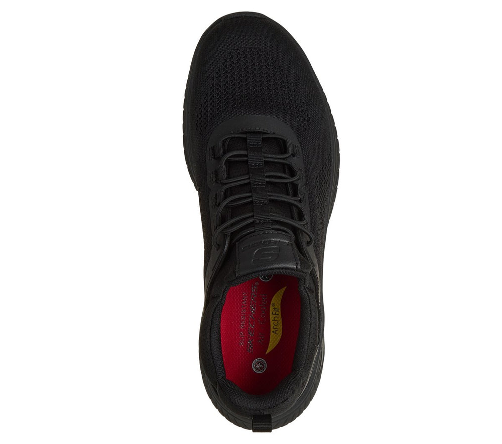 Men Skechers Work Slip Resistant: Arch Fit Crosser - Rowynn