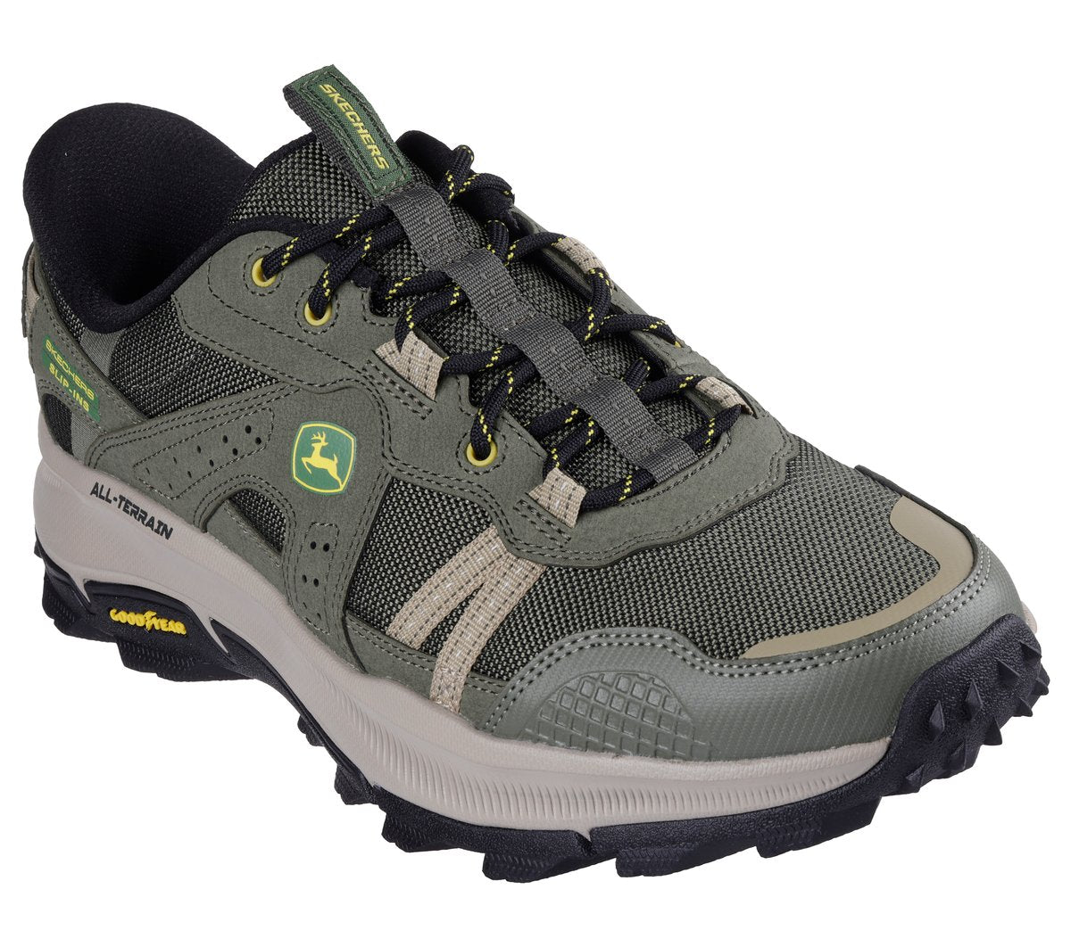 Men Skechers Slip-ins John Deere Relaxed Fit: Equalizer 5.0 Trail - Harvest