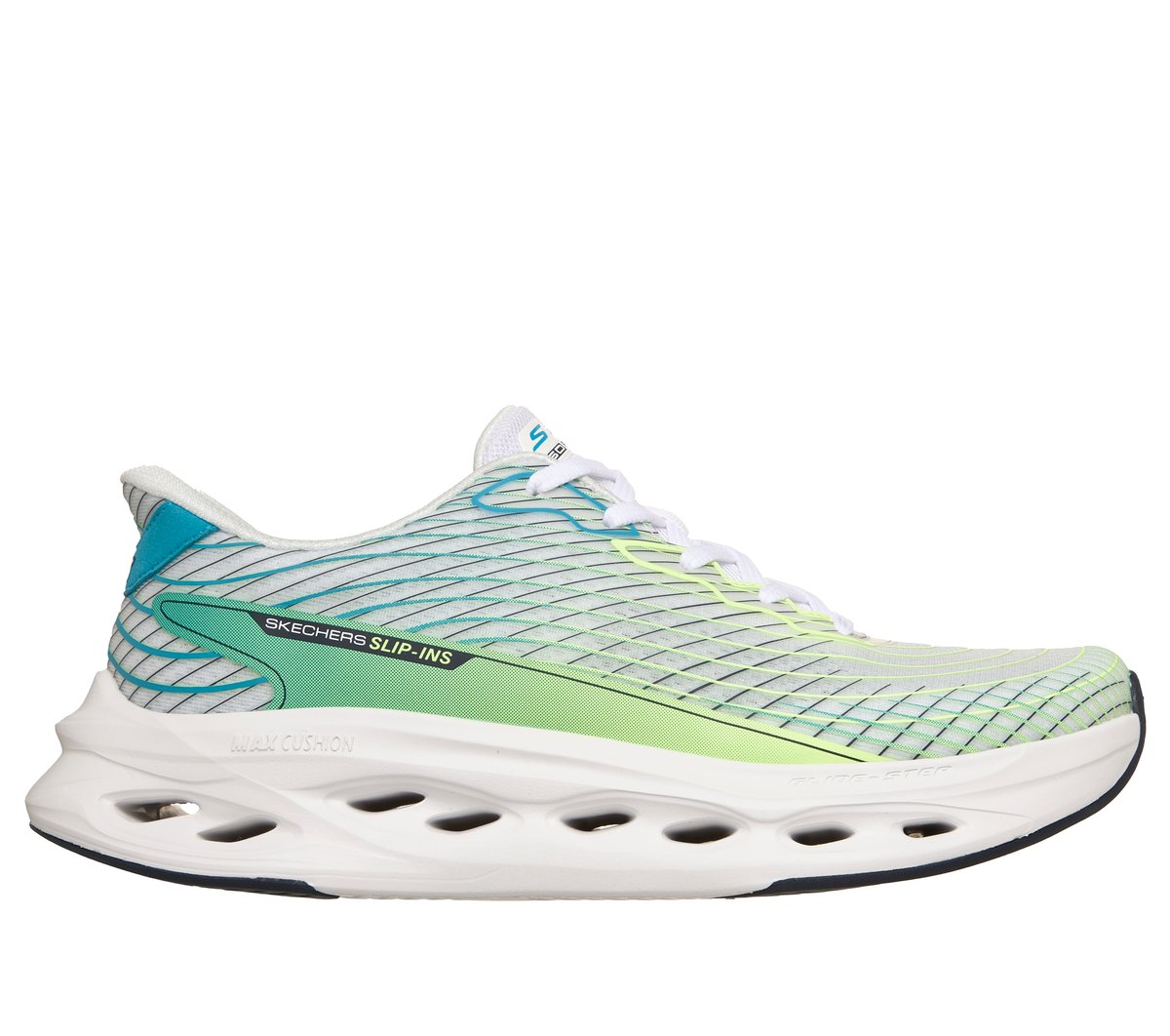 Men Skechers Slip-ins: Max Cushioning Glide-Step - Sapphire