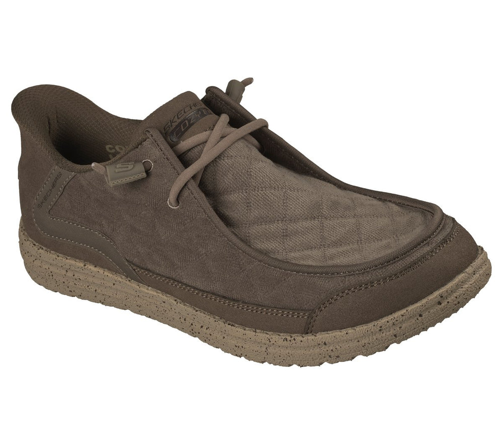 Men Skechers Slip-ins Relaxed Fit: Melson - Cozy Fit Diamond Moc