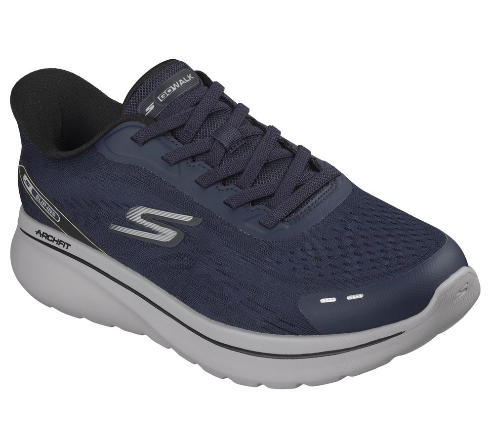 Men Skechers Slip-ins Relaxed Fit: GO WALK Arch Fit N-Joy - Nobend