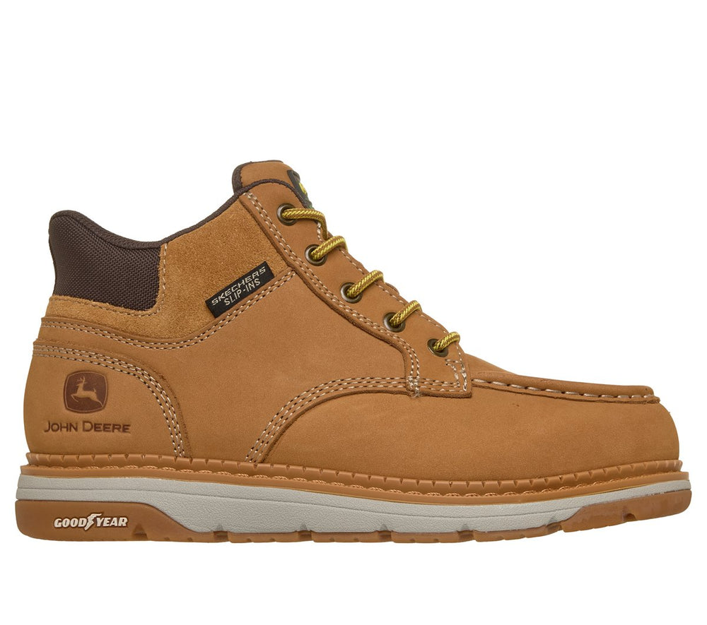 Men Skechers Slip-ins John Deere: Flex Boot Rangeland - Oakhorn