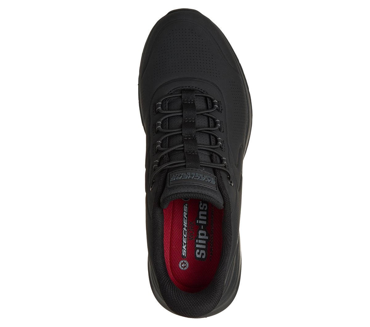 Men Skechers Slip-ins Work Slip-Resistant Relaxed Fit: Arc Waves 2.0