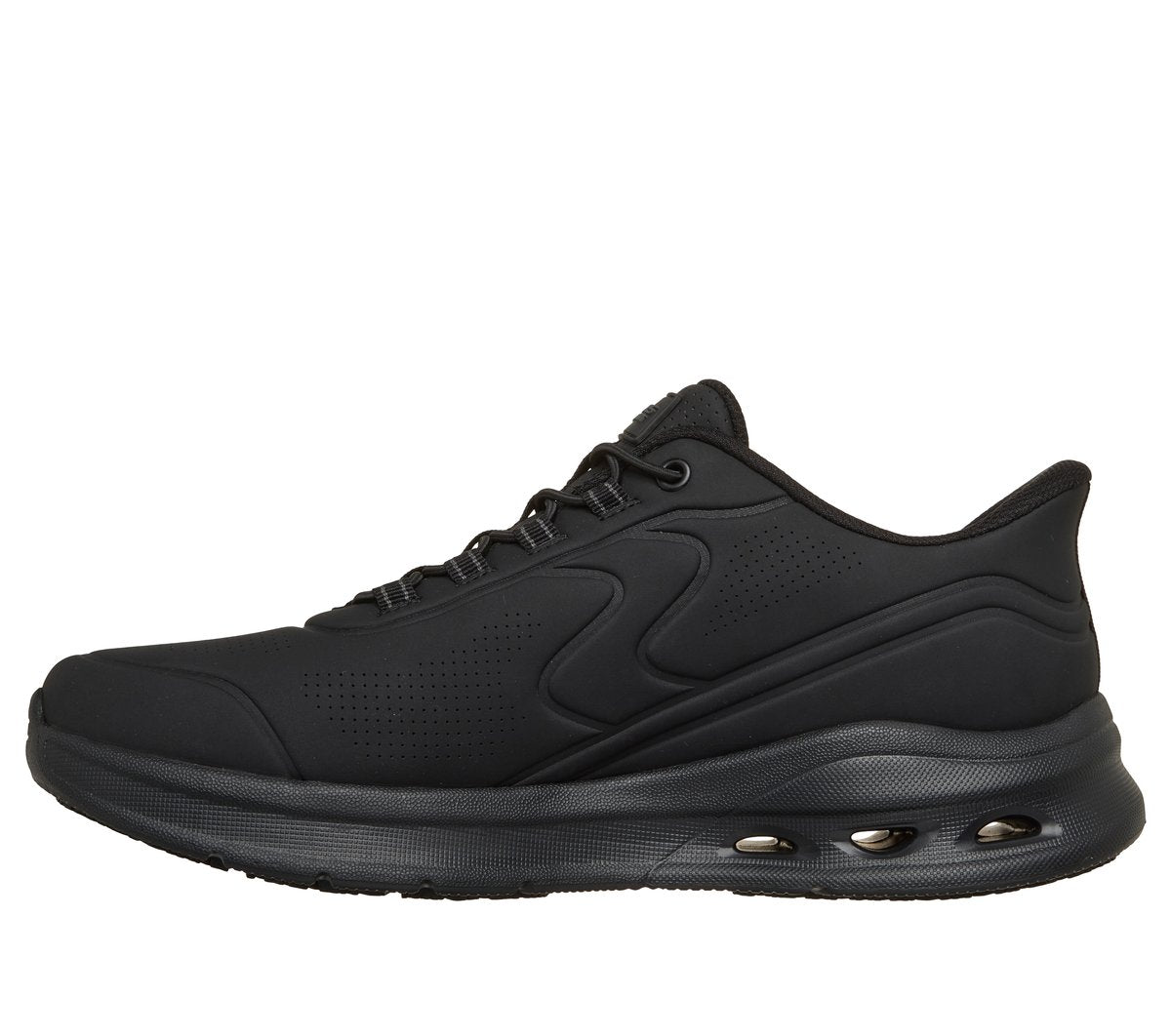 Men Skechers Slip-ins Work Slip-Resistant Relaxed Fit: Arc Waves 2.0