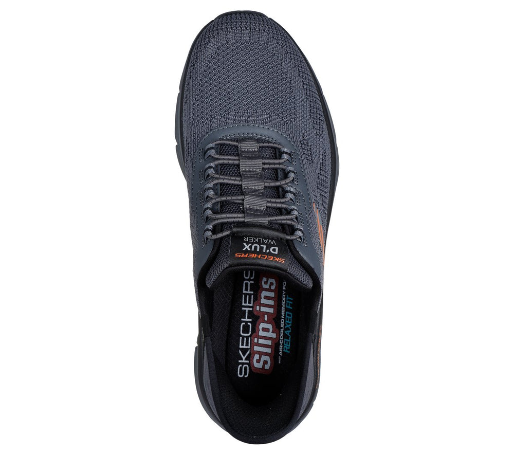 Men Skechers Slip-ins RF: D'Lux Walker 2.0 - Rezinate