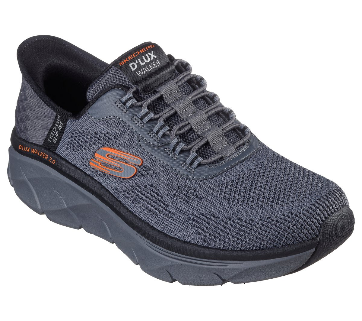 Men Skechers Slip-ins RF: D'Lux Walker 2.0 - Rezinate