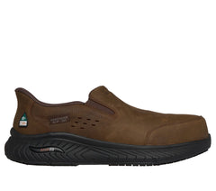 Men Skechers Slip-ins Work Slip-Resistant: Arch Fit Crosser