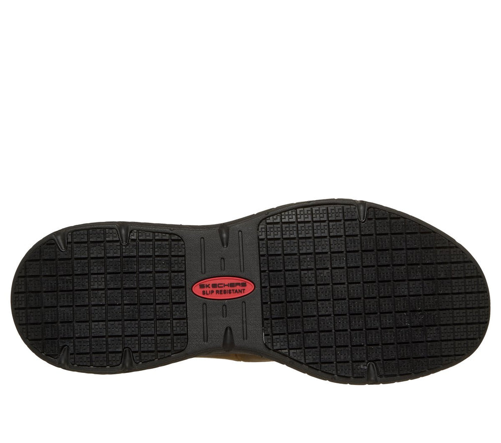 Men Skechers Slip-ins Work Slip-Resistant: Arch Fit Crosser